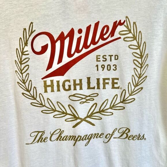 NWT Miller Brewing Company Miller High Life T-shirt - Picture 3 of 5